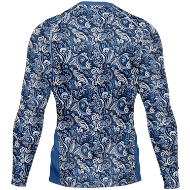 Chokefish™ Long Sleeve Rashguard Maori Men's Shirt-012